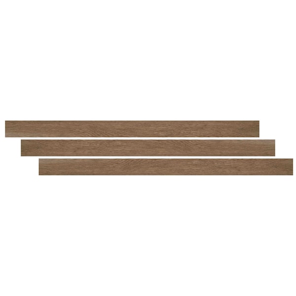 Ackland 0.75 in. T x 94 in. L x 0.63 in. W Chestnut Cove Luxury Vinyl Flooring Trim Quarter Round AKVTVCHCO-QR - main